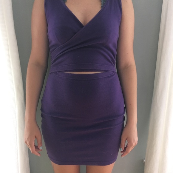 Purple midi cutout set - Picture 1 of 8